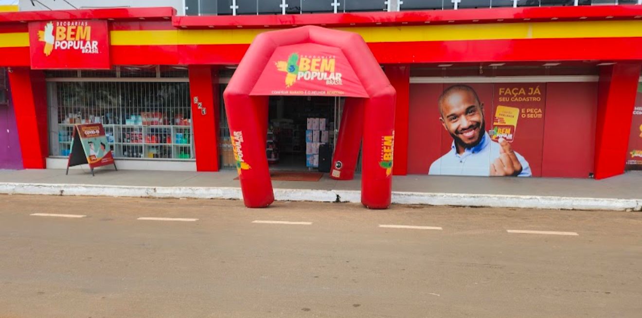 Fachada Drogaria Poupe Mais